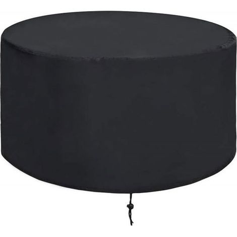 1 Housse de barbecue, Tissu Oxford 420D, Imperméable, Anti-UV, Cordon de serrage, Pour extérieur (1/5)