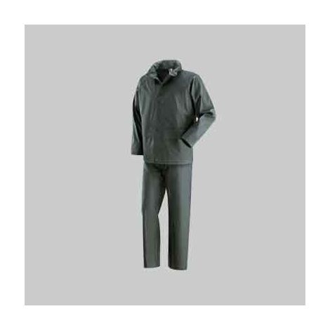 COMPLETO GIACCA E PANTALONE IMPERMEABILE 'IGUAZU' Tg. XXL - Col. Verde - NERI
