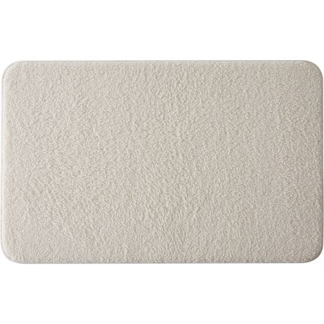 Tapis de bain bouclette mémoire de forme 50x80cm (1/3)