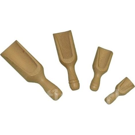 Sassola per farina in legno Paletta per Alimenti 17 cm