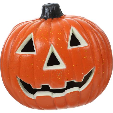 Lanterne citrouille creuse pour Halloween, décorations extérieures, lanterne lumineuse pour la chasse aux bonbons, bougie d'extérieur, lanterne citrouille rouge lumineuse, Halloween (1/5)