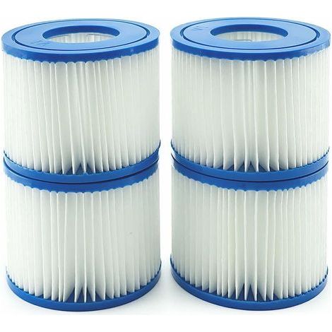 Éléments de filtre VI pour Bestway Lay-Z-Spa, éléments de rechange BW58323 pour Bestway 58239 (4 pièces) (1/5)