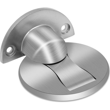 Butée de porte magnétique en acier inoxydable - Butée de porte invisible avec ruban adhésif double face 3M (1/5)