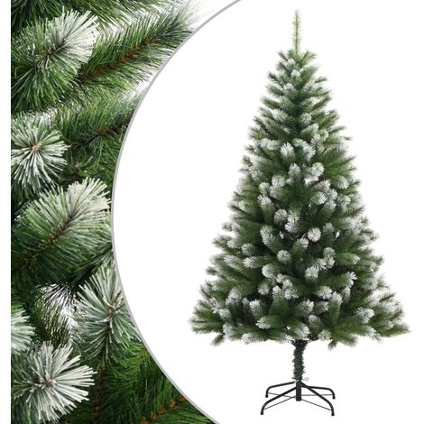 Künstlicher Weihnachtsbaum Klappbar Beschneit 180 cm