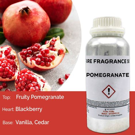 Huile parfumée pure de grenade - 500 ml- Vendu par 1