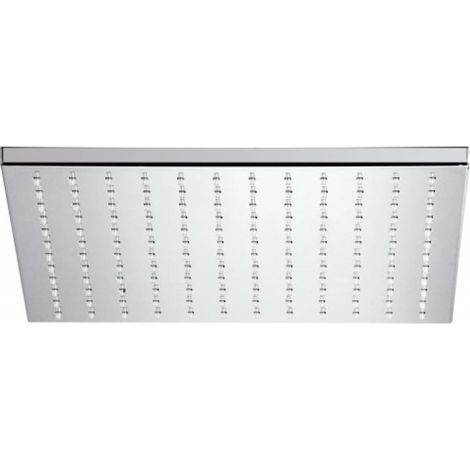 Pomme de tête ABS carrée 250x250 chromée (1/3)