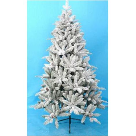 Albero di natale Siberiano con neve altezza 240 cm