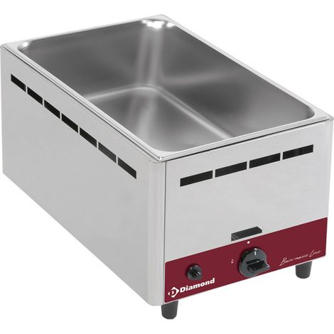 Bain marie gaz de table GN 1/1 - Diamond