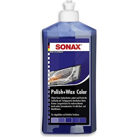 Sonax Polish & Wax Color blau 500ml Autopflege (1/5)