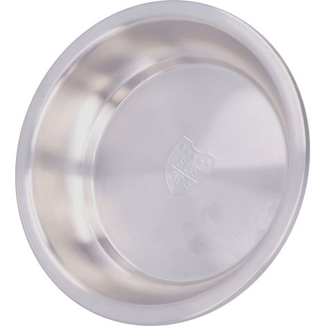Teller aus Edelstahl 304, lebensmittelechtes Material, runde Schüssel, tief zum Essen, 20 cm / 7,9 Zoll (1/5)