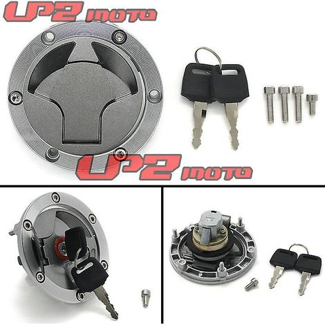 Bouchon de réservoir de carburant pour Kawasaki Ninja 250 300 EX250 NINJA250/300, verrouillage du bouchon de réservoir de carburant ( ) (1/3)