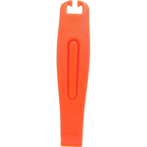 Lot de 3 démonte-pneus vélo professionnels - Levier de pneu haute résistance antidérapant orange pour VTT route (1/5)