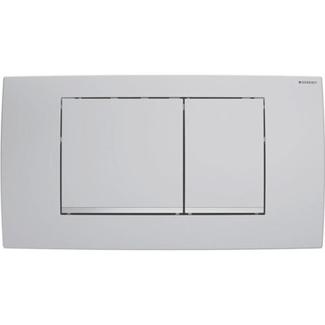 Geberit Twinline30 - WC-Betätigungsplatte, easy to clean, Chrom matt 115.899.JQ.1 (1/6)