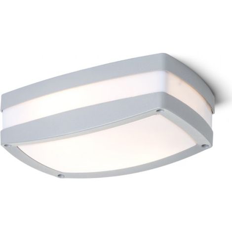 Plafoniera SONYA RC grigio argento 230V E27 2x18W IP54