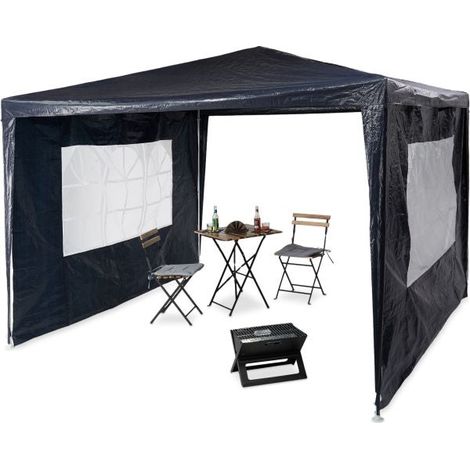 Tenda per feste 3x3 m 2 pareti (1/5)