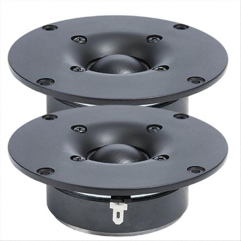 Tweeter à dôme en tissu de soie Hi-Fi de 104 mm (4 pouces), 8 ohms, 60 W, avec revêtement souple pour une expérience sonore améliorée. (1/5)