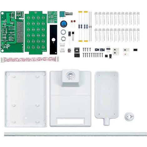 Wiederaufladbares, dimmbares NE555-LED-Tischlampen-Set, PWM-Schaltung, Schaltungsbausatz, Elektronik-Lötset zum Selbermachen (1/5)