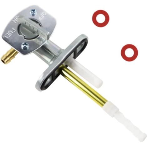 Robinet de Carburant Réservoir Robinet de Gaz Interrupteur de Robinet Essence Moto Compatible avec Yamaha WR426 WR450 XT225 XT350 XT600 XVS 650 V-Star YZ250F YZ400F (1/5)