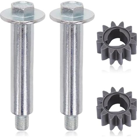 Boulon d'arbre de roue arrière pour tondeuse à gazon Honda HRR216, HRS216, HRR2169VKA et HRT2162TDA (roue arrière avec engrenages), Remplace 90102-VG3-000 (1/5)