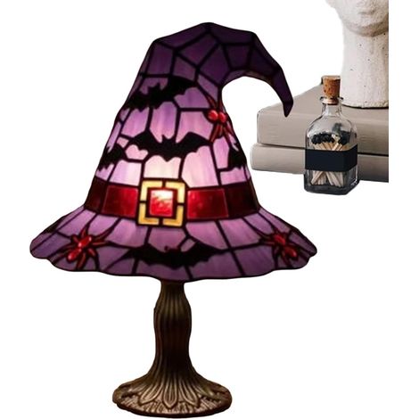 Lampe Chapeau de Sorcière - Lumière Amusante en Forme de Chapeau Sorcier (1/5)