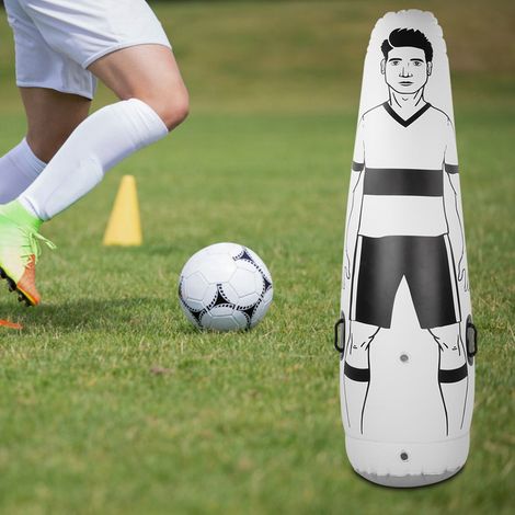 Tragbare aufblasbare Fußballtrainingswand für Schuss- und Verteidigungsübungen – Individuelles Trainingsgerät