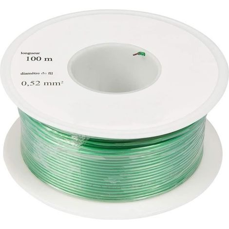 Fil pour clôture électrique 0,5 mm² - 100m - Anti fugue - Pour chien (1/4)