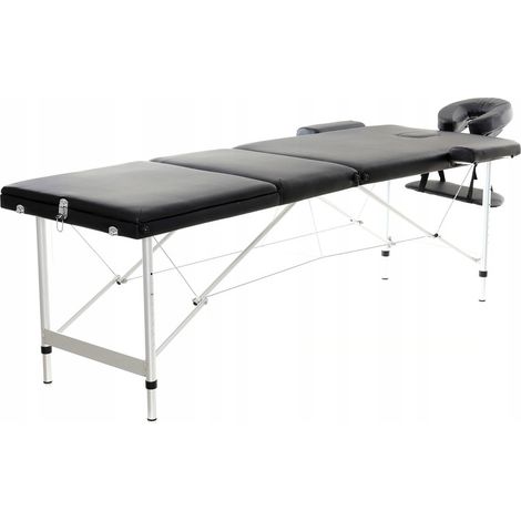 Massageliege, 13 kg, Aluminium, 3-teilig