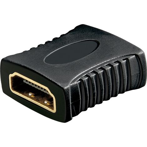 HDMI™-Adapter (Kupplung), 4K/60Hz, HDMI™-Buchse (Typ A) HDMI™-Buchse (Typ A).