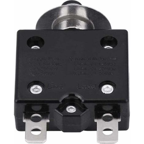 Disjoncteur Thermique à Réarmement Manuel – Protecteur de Surcharge 5 A à 30 A (Option 8 A) pour Installation Électrique Domestique et Industrielle (1/5)
