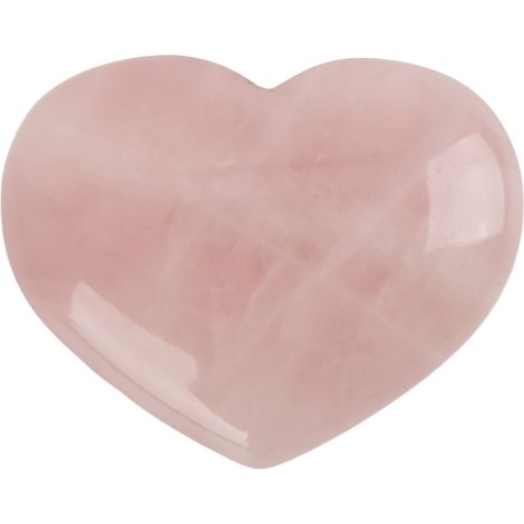 Cœur en Quartz Rose pour Méditation, Anti-Stress et Énergie Positive - Matériau Premium (1/5)