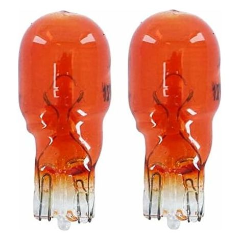 2x ampoule 12V 10W T13 W2.1x9.5d orange voiture moto scooter clignotant éclairage intérieur (1/2)