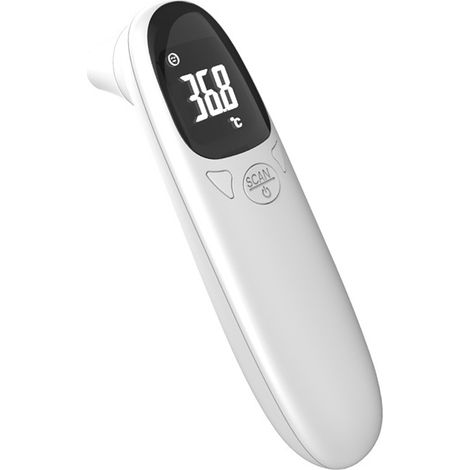 Thermometre Infrarouge Pour Oreille - Non Contact - Pour Chien Chat Cheval Lapin - Précision Clinique ±0,2°C - Résultat en 2 Secondes - 1 Pièce (1/5)