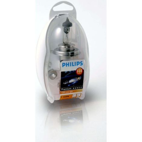 Coffret de secours EASYKIT avec ampoule H4 Philips