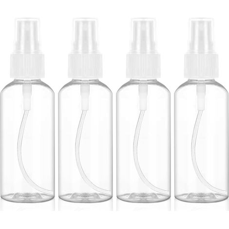 CCYKXA Set mit 4 kleinen Sprühflaschen, 50 ml, Sprühflaschen, Mini-Sprühflaschen, Reise-Sprühflaschen, Sprühflaschen (1/5)