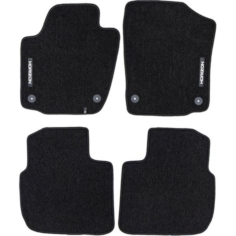 Tapis de Sol de Voiture pour Skoda Rapid 2012-2019 Velours Imperméable 4Pcs (1/5)