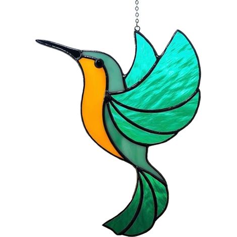 Décoration de fenêtre à suspendre, oiseau décoratif pour jardin extérieur, idée de cadeau originale pour maman, grand-mère ou femme (1/5)