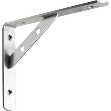 Supports D’Étagère Flottant, Equerre Etagere Murale Triangulaires De 90 Degrés En Acier Inoxydable,, 2 Pcs 15cm (1/5)