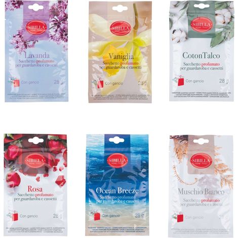 SACCHETTO PER ARMADIO 28G 6 COLORI ASSORTITI (1/5)
