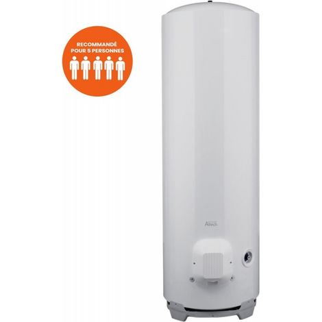 Chauffe-Eau Électrique 300L ALTECH Stéatite Ø570mm Vertical Stable Monophasé - 6505301 (1/2)
