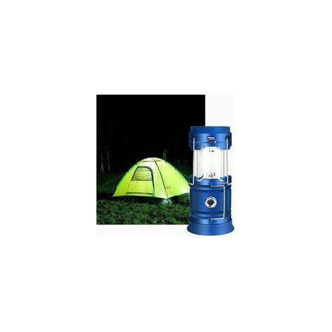 Lanterna a LED ricaricabile a energia solare/USB. Potente lampada da campeggio. Lanterna da giardino portatile con 2 modalità. Torcia sospesa a 360° con design impermeabile per campeggio/emergenze/gar (1/5)