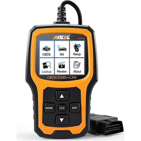 Scanner OBD2 ANCEL AD410, outil de diagnostic automobile, lecteur de codes d'erreur moteur