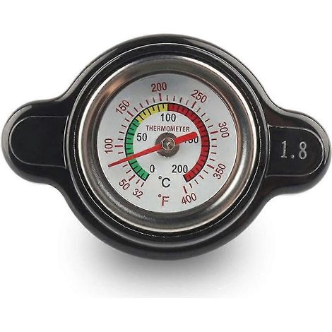 Bouchon de radiateur haute pression avec manomètre, 1,8 bar (25,6 psi) (1/5)