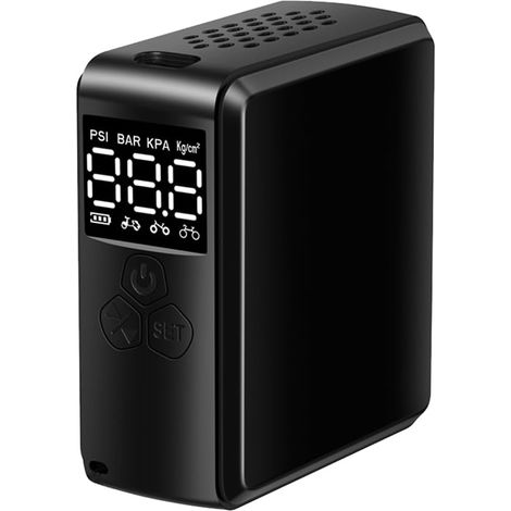 Pompe à Bille Portable 150 Psi Gonfleur de Pneu Électrique Portable pour Voiture Vélo Moto Mini Compresseur d'air (1/5)