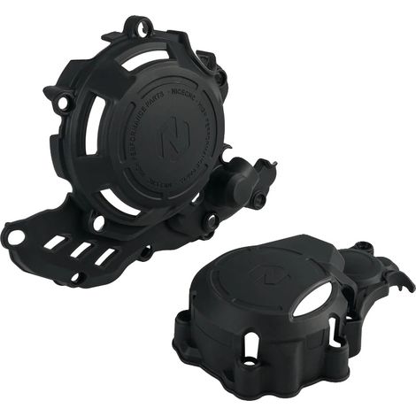 Kit de funda, diseño reforzado, material resistente, negro. (1/2)