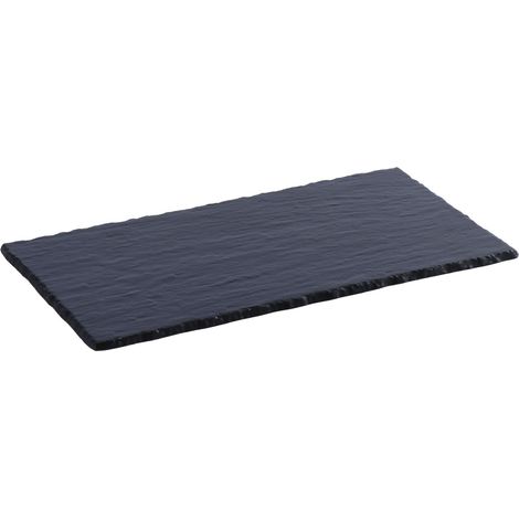 Ad Trend Vassoio Rettangolare Asher Melamina 33 x 18 Cm Nero (1/2)