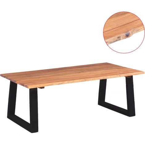 Maison Exclusive - Couchtisch Massivholz Akazie 110x60x40 cm