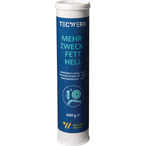 Grasa  multipropósito  400g  cartucho  ligero  TECWERK (1/2)