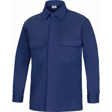 Camisa Manga Larga Algodón Ignífugo Antiestático Talla 48 VESIN