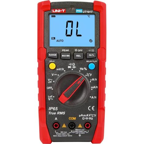 Uni-T UT-191E Multimetro digitale IP65 robusto