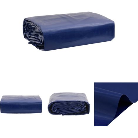 The Living Store Abdeckplane Blau 1,5x2,5 m 650 g/m² - Planen (1/5)
